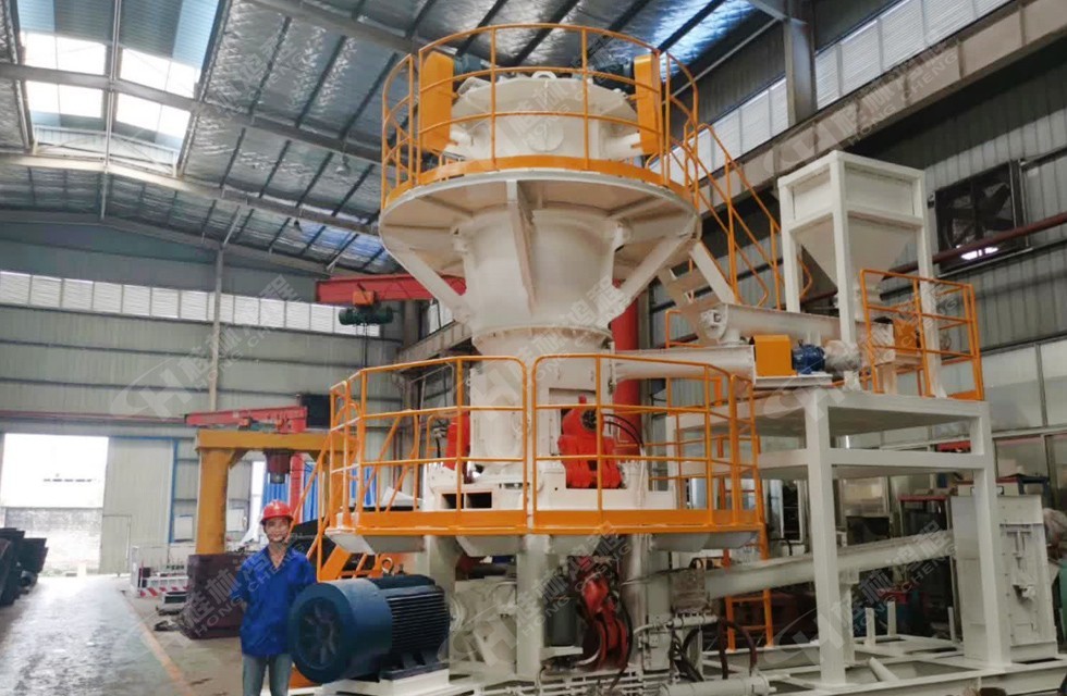 桂林鴻程新款HLMX600小型超細立式磨粉機整機預裝待發 桂林鴻程新款HLMX600小型超細立式磨粉機整機預裝待發