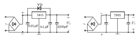 三端穩壓管7805引腳圖