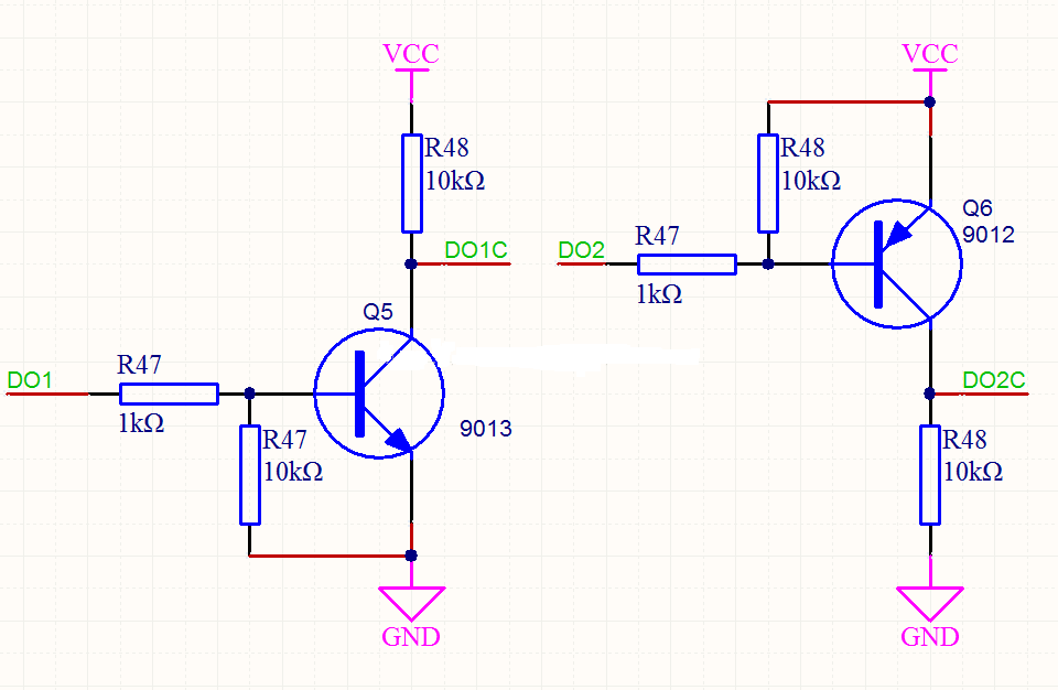 三極管開關電路