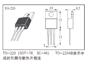 功率晶體三極管的封裝