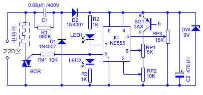 可控硅控制電路