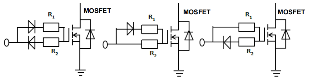 MOS管驅(qū)動電阻器 MOS管驅(qū)動電阻器