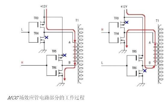 逆變器的工作原理圖