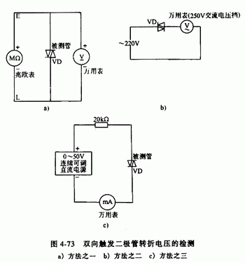 二極管的檢測方法