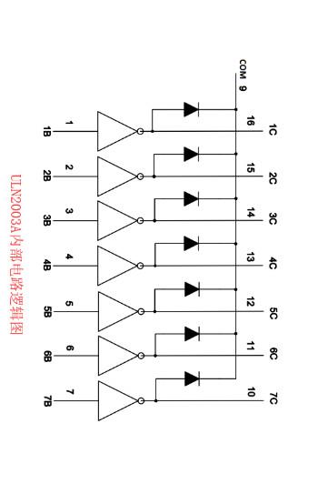 步進電機驅動器ULN2003 步進電機驅動器ULN2003