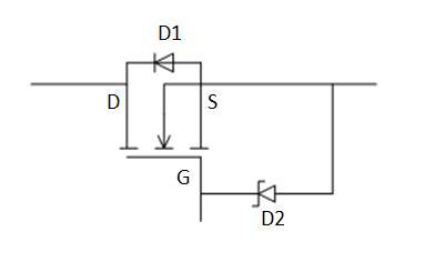 MOSFET二極管保護電路