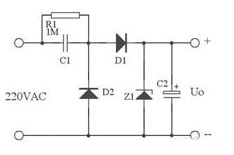 電容降壓的工作原理