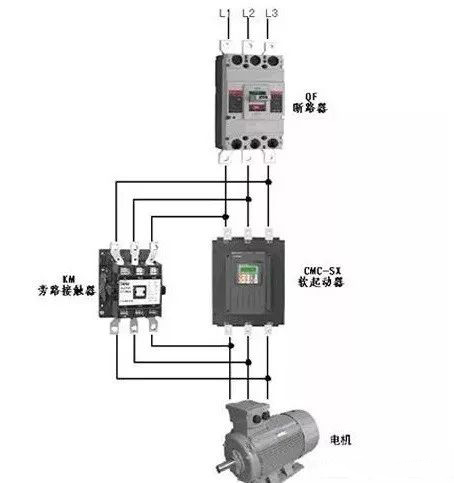 軟啟動器接線方法