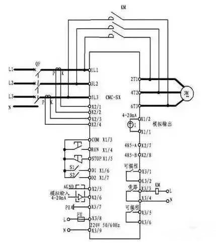 軟啟動器接線方法