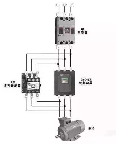 軟啟動器接線方法