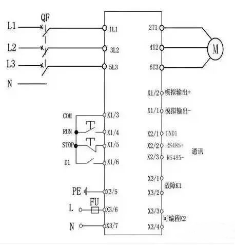 軟啟動器接線方法
