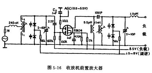 雙柵MOS場效應管 雙柵MOS場效應管
