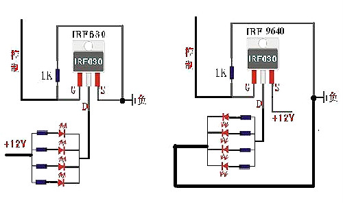 場效應管的簡單接法 場效應管的簡單接法