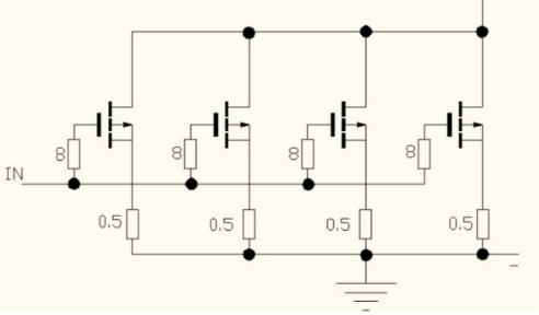 場效應管并聯 場效應管并聯