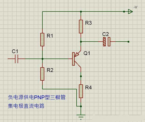 三極管集電極直流電路