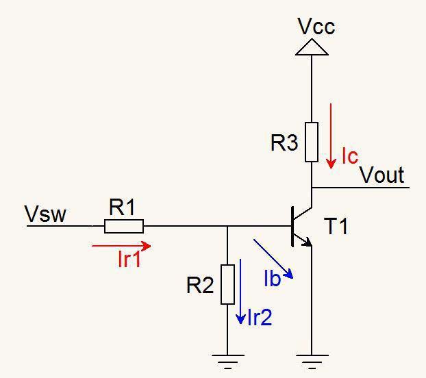 三極管開關(guān)電路的工作狀態(tài)分析-快速判斷-及計算方法 三極管開關(guān)電路的工作狀態(tài)分析-快速判斷-及計算方法