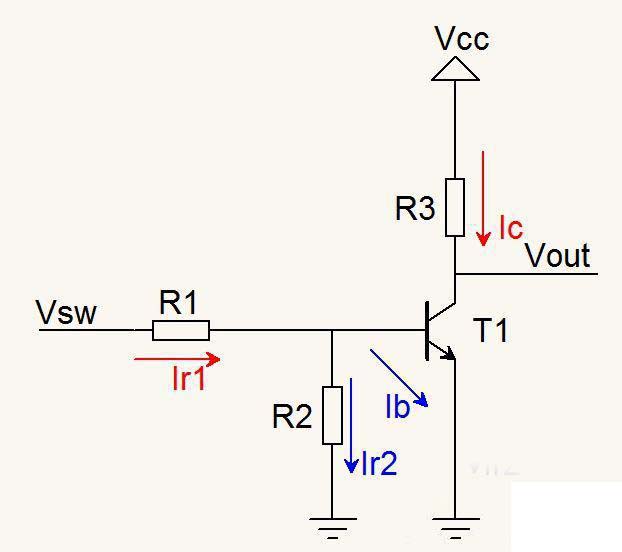 三極管開關(guān)電路的工作狀態(tài)分析-快速判斷-及計算方法 三極管開關(guān)電路的工作狀態(tài)分析-快速判斷-及計算方法