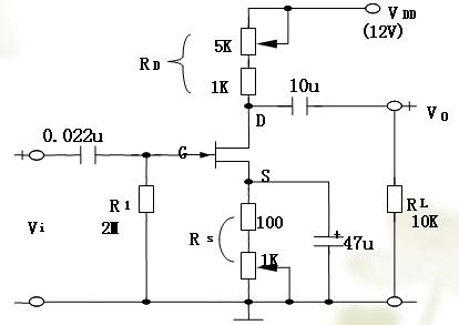 場效應(yīng)管之基本應(yīng)用:共源極放大器