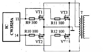 直流變換交流電路圖解-場效應(yīng)晶體管-逆變電源-MOS場效應(yīng)管變換電路詳解
