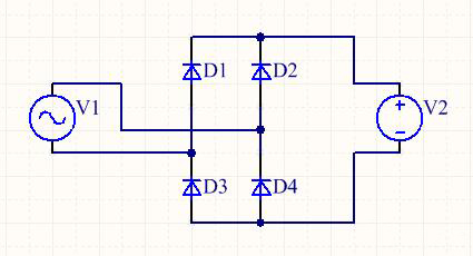 整流橋的直流變換成交流