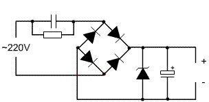 電容降壓整流電路和電流計算方式解析