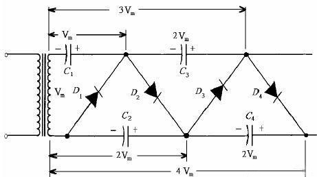 倍壓整流電路工作原理解析 倍壓整流電路工作原理解析
