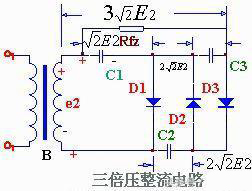 倍壓整流電路工作原理解析 倍壓整流電路工作原理解析