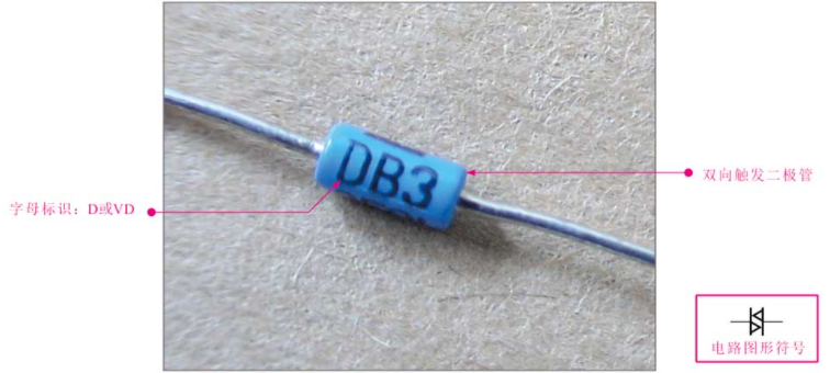 雙向觸發(fā)二極管的外形特點(diǎn)