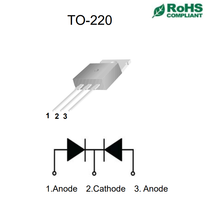 MBR20200CT to-220 數據表