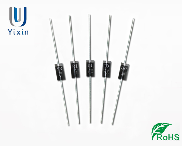 SR1100肖特基二極管DO-41封裝外觀