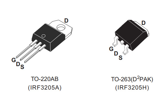 IRF3205 TO-220參數和中文資料 - 場效應MOS管 - 壹芯微