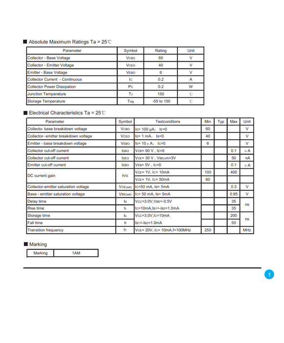 S8550 TO-92/SOT-23參數和中文資料 - 晶體管 - 壹芯微 S8550 TO-92/SOT-23參數和中文資料 - 晶體管 - 壹芯微