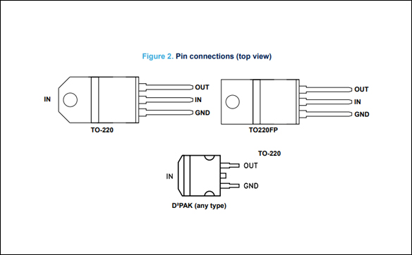 L7905引腳圖 L7905引腳圖