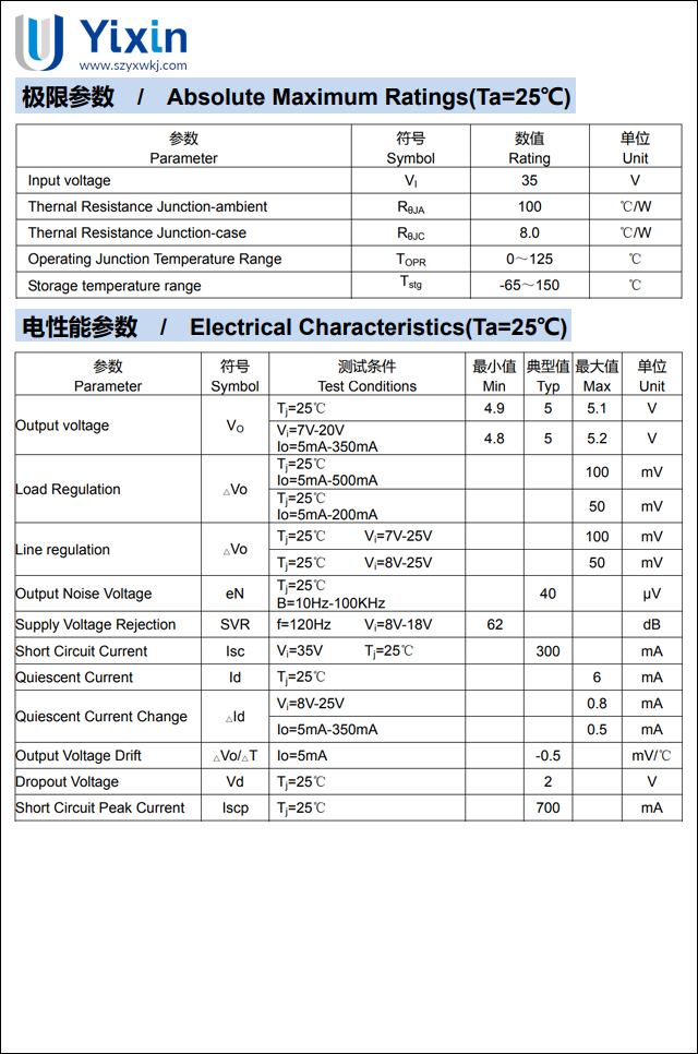 78M05,78M12參數 78M05,78M12參數