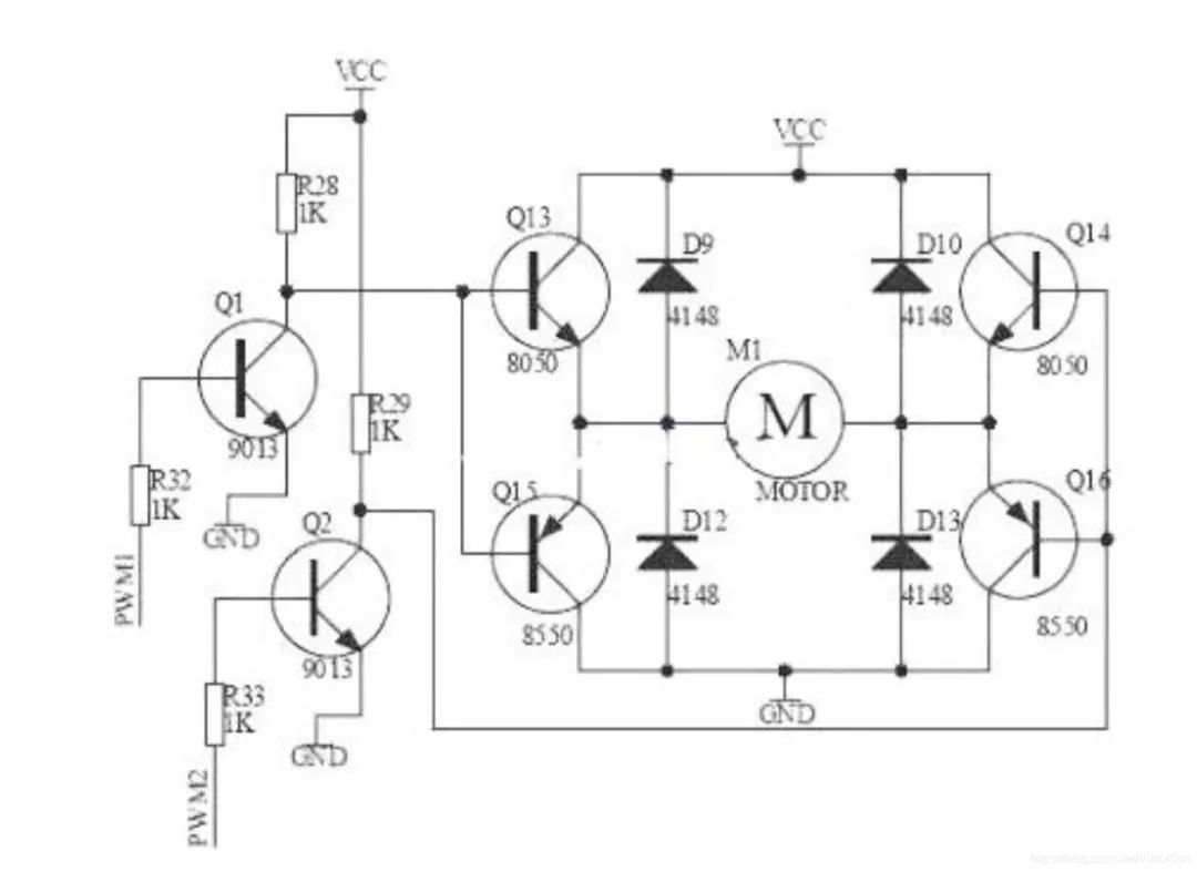 PWM驅動MOS管H橋電路解析-壹芯微