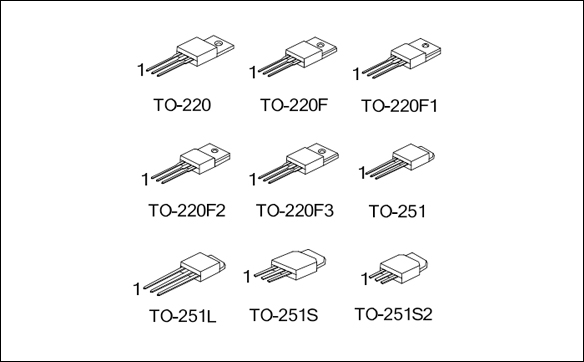 2N60,TO252/TO220,MOS場效應管封裝引腳