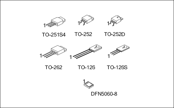 2N60,TO252/TO220,MOS場效應管封裝引腳