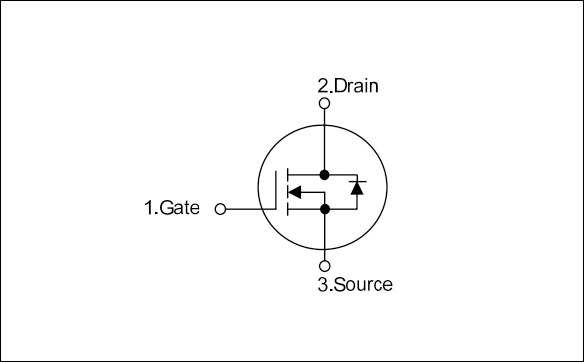2N60,TO252/TO220,MOS場效應管封裝引腳 電路符號