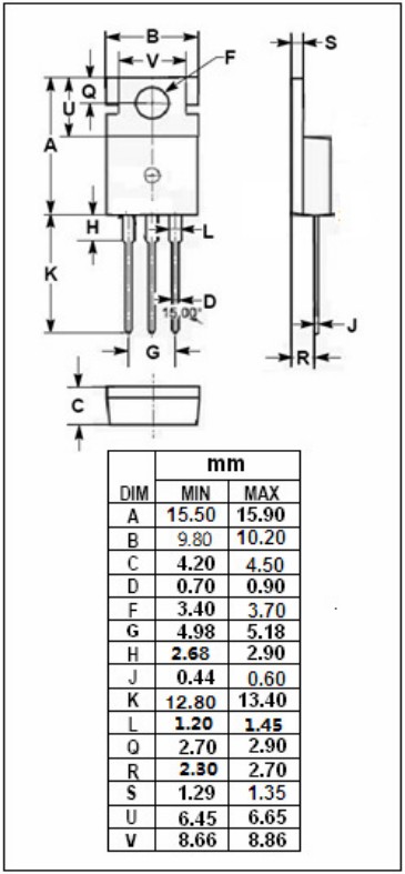 12N65封裝規(guī)格