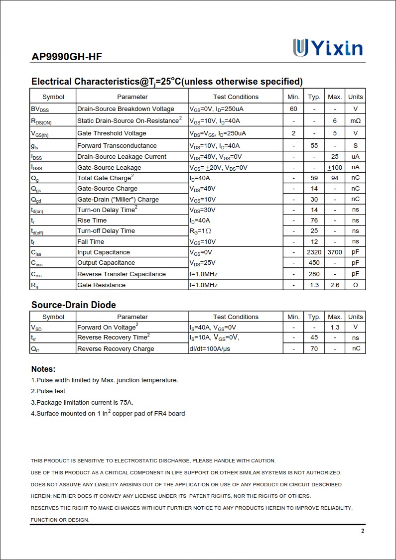 AP9990GH規(guī)格書