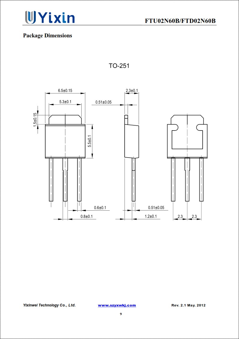 FTD02N60規(guī)格書(shū)