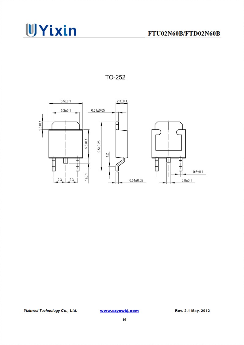 FTD02N60規(guī)格書(shū)