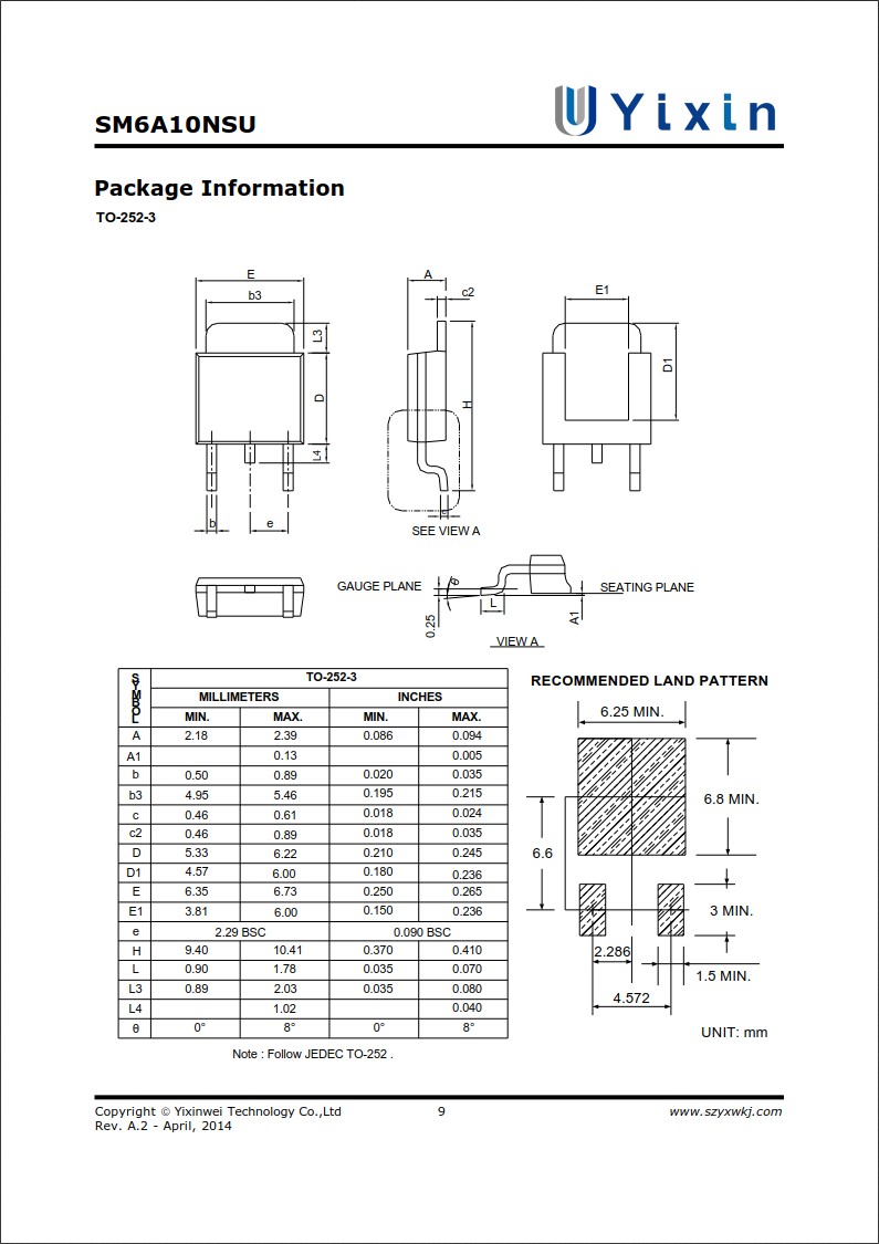 SM6A12NSU規格書