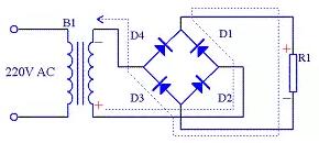 橋式整流原理原理分析2