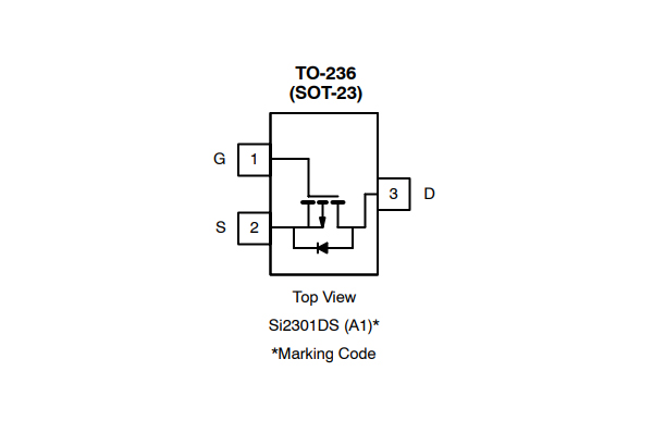 si2301電路符號
