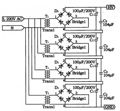 直流高壓產(chǎn)生電路圖