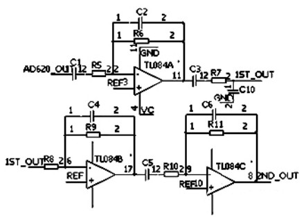濾波放大電路