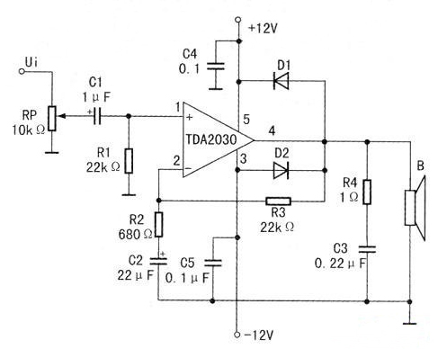 功放電路原理圖
