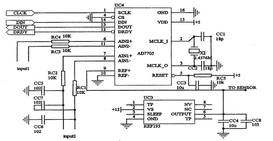 氣象探測儀電路圖 氣象探測儀電路圖