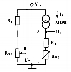 測溫電橋原理圖